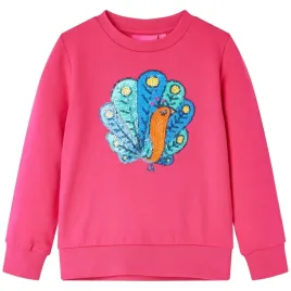 bluza-dziecieca-jaskrawy-roz-140