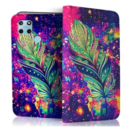 etui-z-klapka-na-telefon-realme-c25y-case-pokrowiec-szklo-szybka
