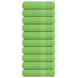 reczniki-kapielowe-10-szt-zielone-100x150-cm-bawelna-100percent