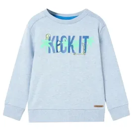 bluza-dziecieca-jasnoniebieski-melanz-140