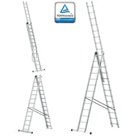 drabina-aluminiowa-wielofunkcyjna-3x13-profesjonalna-drabest-pro-150kg
