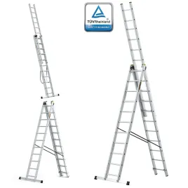 drabina-aluminiowa-wielofunkcyjna-3x11-profesjonalna-drabest-pro-150kg