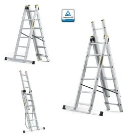 drabina-aluminiowa-wielofunkcyjna-3x6-profesjonalna-drabest-pro-150kg