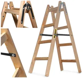 drabina-drewniana-malarska-dwustronna-2x4-stopniowa-drabest-150kg-hak