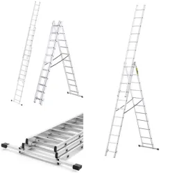 drabina-aluminiowa-przemyslowa-3x11-wielofunkcyjna-home-drabest-150-kg
