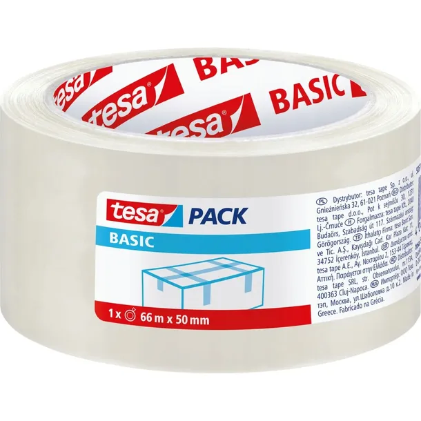 tasma-pakowa-basic-66m-50mm-przezroczysta