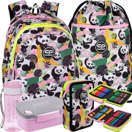 panda-cp-plecak-coolpack-szkolny-zestaw-5w1-dla-dziewczynki-mis-panda-gang