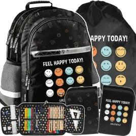 smiley-plecak-szkolny-emotki-do-1-3-klasy-podstawowki-emotikony-zestaw-3w1