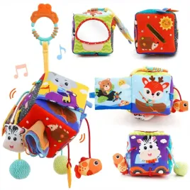 zabawka-zawieszka-do-wozka-sensoryczna-7w1-chusteczki-gryzak-montessori