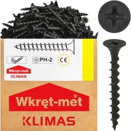 klimas-wkrety-do-drewna-plyt-g-k-35x25mm-czarne-fosfatowane-ph2-1000-szt