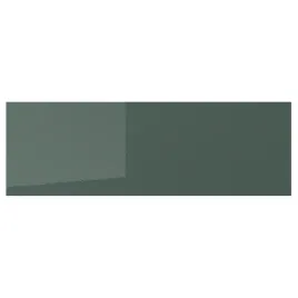 front-szuflady-polysk-ciemny-szarozielony-60x20-cm