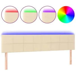 zaglowek-do-lozka-z-led-kremowy-180x5x78-88-cm-tkanina