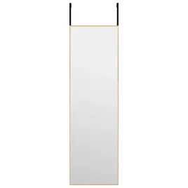 lustro-na-drzwi-zlote-30x100-cm-szklo-i-aluminium