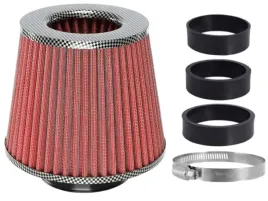 filtr-powietrza-stozkowy-155x130x120mm-czerwony-carbon-adapter-60-63-70-mm