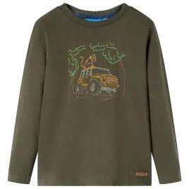 koszulka-dziecieca-z-dlugimi-rekawami-khaki-9