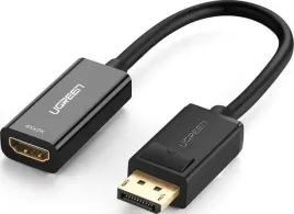 adapter-ugreen-mm137-displayport-meski-hdmi-zenski-4k-25-cm-czarny
