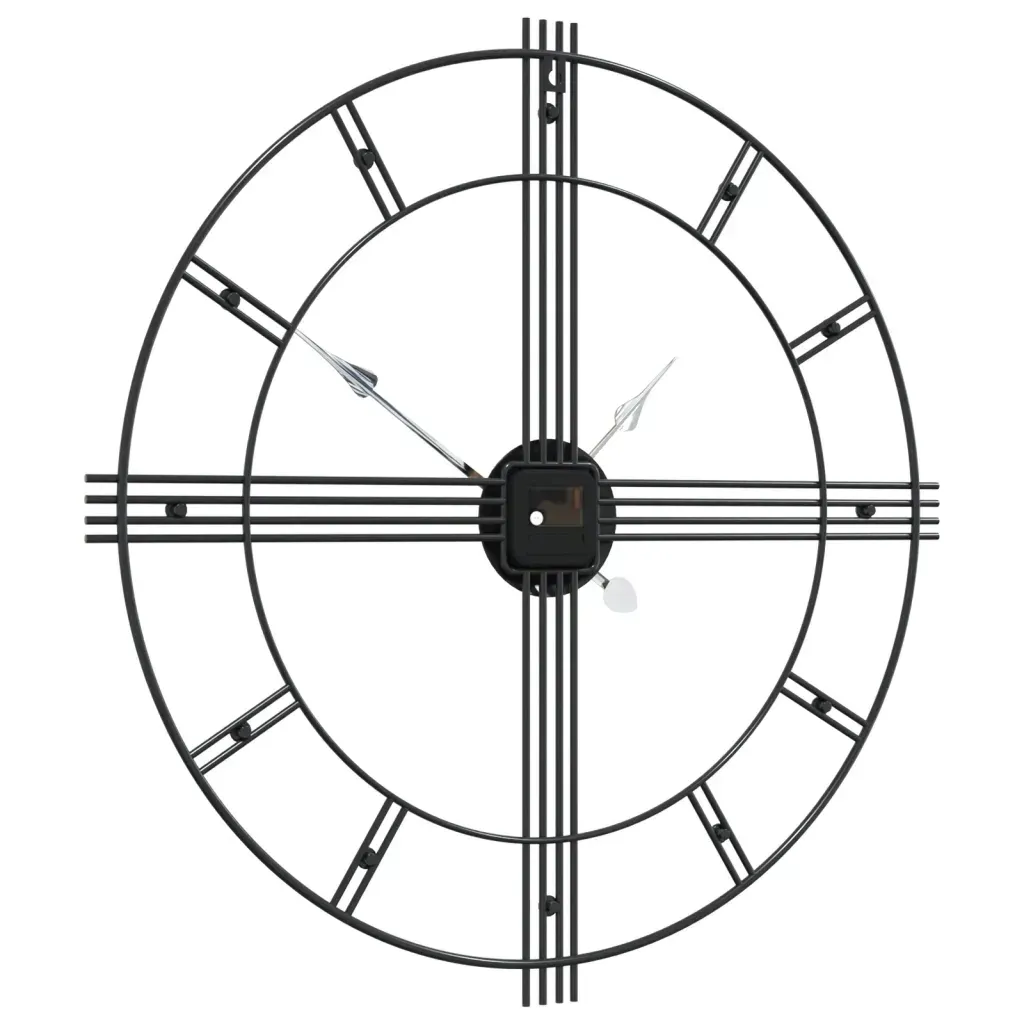 zegar-scienny-czarny-o60-cm-zelazo-stan-nowy