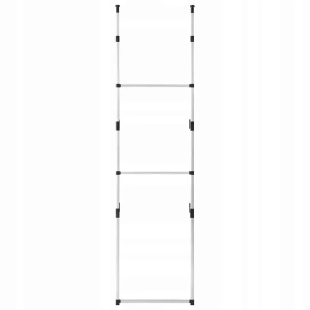 system-teleskopowych-drazkow-do-garderoby-alum-kolor-haczykow-czarny