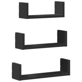polki-scienne-3-szt-czarne-material-drewnopochodny
