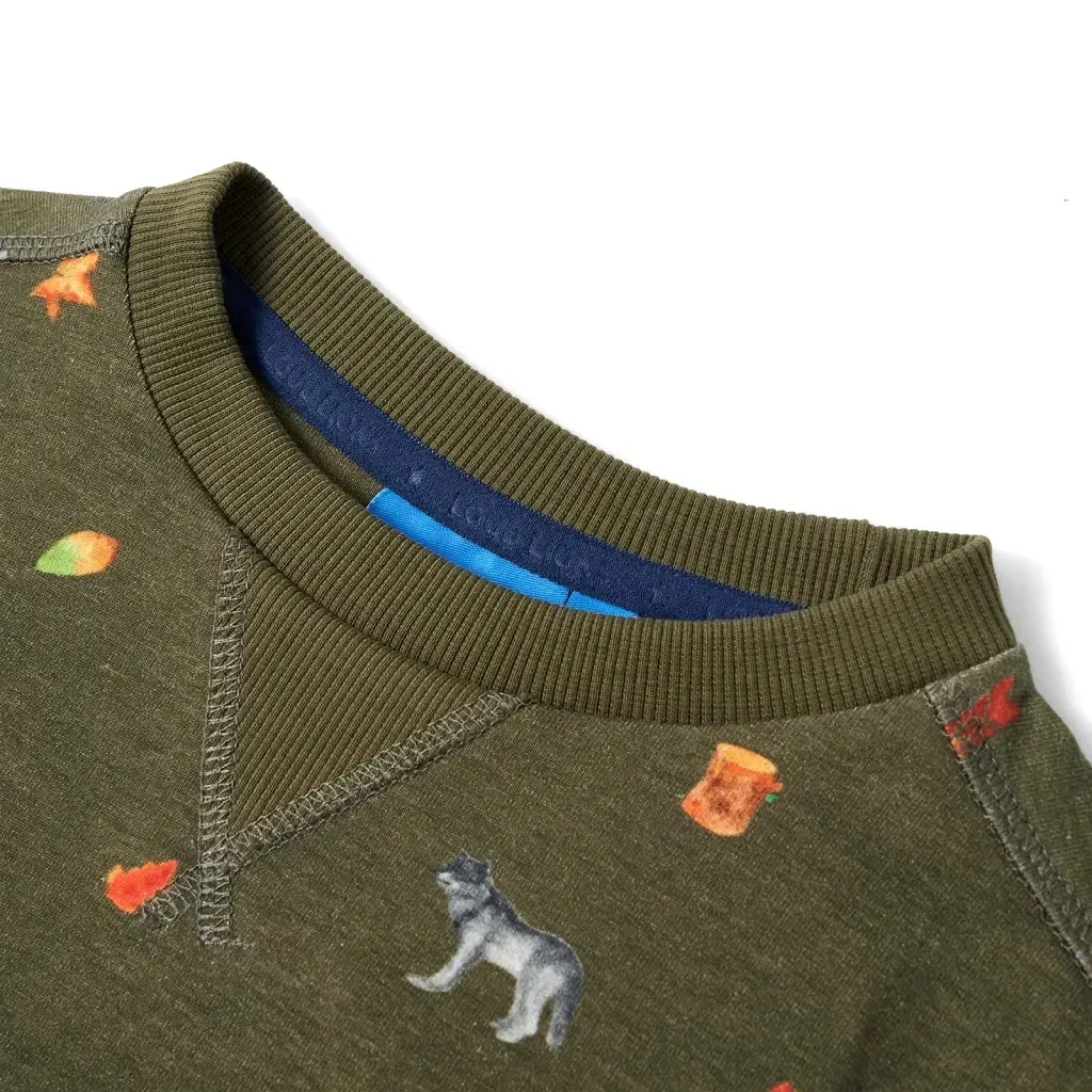 bluza-dziecieca-khaki-140-stan-nowy