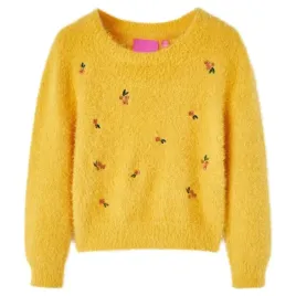 sweter-dzieciecy-z-dzianiny-ochra-92