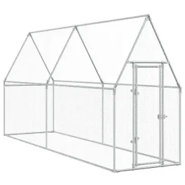 klatka-dla-kurczat-srebrna-400x100x190-cm-stal