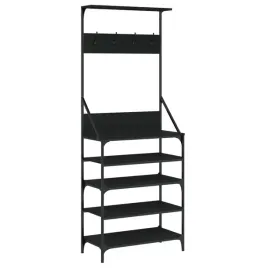 wieszak-na-ubrania-z-miejscem-na-buty-czarny-70x34x184-cm