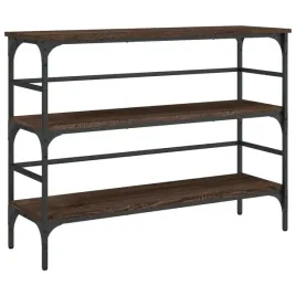 stolik-konsolowy-brazowy-dab-100x32x75-cm