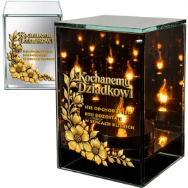 znicz-na-dzien-dziadka-lampion-led-lustrzany-nadruk-uv-elegancki-3d