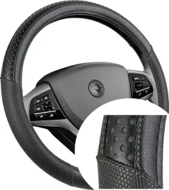 pokrowiec-samochodowa-na-kierownice-do-auta-37-39-cm-skora-czarno-szary