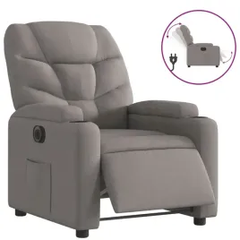 elektryczny-fotel-rozkladany-kolor-taupe-obity-tkanina
