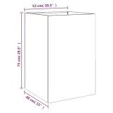 donica-biala-52x48x75-cm-stal-dlugosc-48-cm