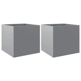 donice-2-szt-srebrne-49x47x46-cm-stal-galwanizowana