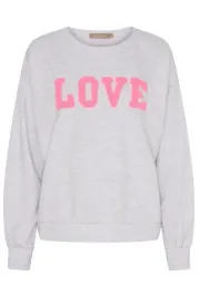 szara-bluza-damska-love-haft-rozowy-luzny-fason-oversize-bawelna-casual-s-m