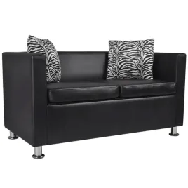sofa-2-osobowa-ze-skory-syntetycznej-czarna
