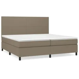 lozko-kontynentalne-z-materacem-taupe-tkanina-200x200-cm