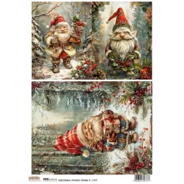 papier-ryzowy-do-decoupage-a4-scraplove-christmas-forest-gnome-2-swia