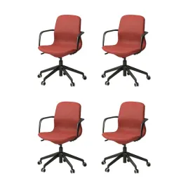 4-szt-krzeslo-konferencyjne-langfjall-czerwono-pomaranczowe
