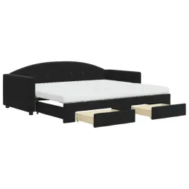 sofa-rozsuwana-z-szufladami-czarna-90x200-cm-aksamit