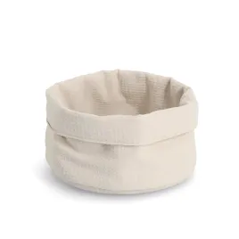 kosz-do-przechowywania-gofrowany-pikowany-poliester-kremowy-o25x13cm
