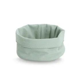 kosz-do-przechowywania-gofrowany-pikowany-poliester-mietowy-o25x13cm