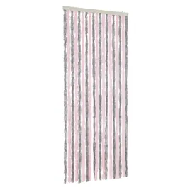 zaslona-przeciwko-owadom-srebrno-rozowa-56x200-cm-szenilowa