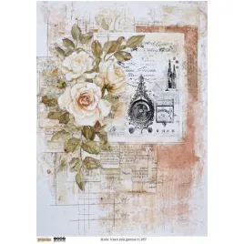 papier-ryzowy-do-decoupage-a4-scraplove-rustic-roses-junk-journal-8