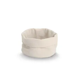 kosz-do-przechowywania-gofrowany-pikowany-poliester-kremowy-o20x12cm