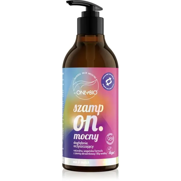 ONLYBIO Reverse washing szampon 400ml mocny dogłębnie oczyszczający