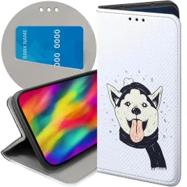 etui-z-klapka-do-motorola-moto-g05-e15-wzory-husky-psy-pieski-futeral