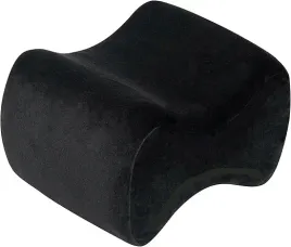 ergonomiczna-czarna-poduszka-pod-kolana-do-spania-na-boku-z-pianki-memory