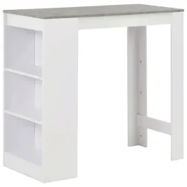 stolik-barowy-z-polkami-bialy-110-x-50-x-103