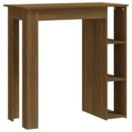 stolik-barowy-z-polkami-brazowy-dab-102x50x1