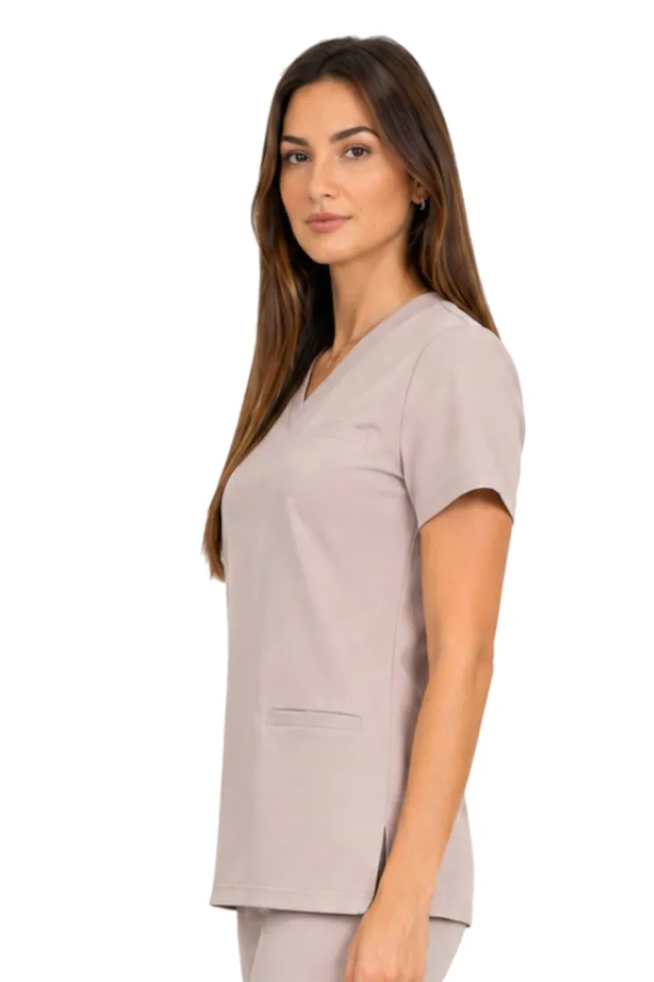 bluza-medyczna-bezowa-basic-premium-roz-s-stan-nowy